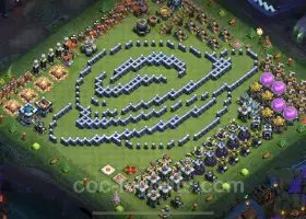 Top Funny Troll Bases TH13 for Clash of Clans #21050