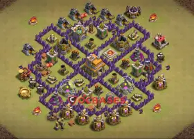 Top Town Hall 7 War Base - Clash of Clans Copy Link #21053