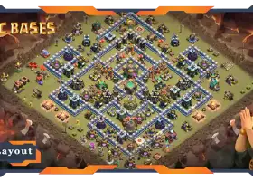 Top TH14 War Base Layout for Anti Air & Stars - Clash of Clans #21056