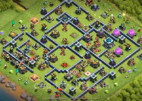 Best TH13 Anti 2 Stars Base with Link - Clash of Clans #21062