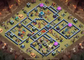 Best TH13 War Base - Anti Everything with Link & Tips #21080