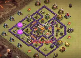 Town Hall 7 War Base: Compact Layout & Copy Base Link #21093