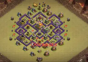 Top Town Hall 7 War Base | Clash of Clans Copy Link #21103