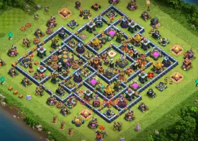 Best Town Hall 14 Farming Base: Anti 2 Stars | CoC Link #21113