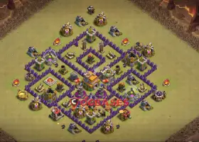 Top Town Hall 7 War Base & Copy Link - Clash of Clans #21119