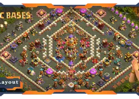 Top TH16 Defense Base: Anti-3 Star & Electro Dragon Layout #21135