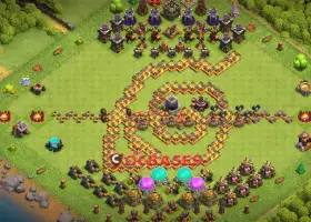 Clash of Clans: Town Hall 10 Fun Progress Base Guide #21139