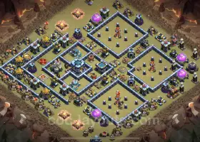 Top TH13 War Base - Legend League, Anti-Everything Link #21142