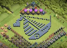 Best Funny TH13 Troll Bases with Links for Clash of Clans #21144