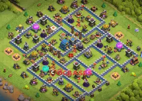 Top Town Hall 12 Base: Anti 2-Star & Anti Air Strategies #21181