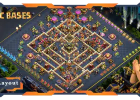 Top TH17 War Base Layout - Anti 2 Star | Clash of Clans #21193