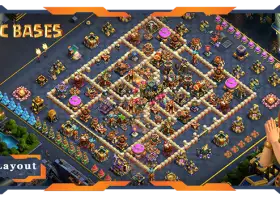 Top TH17 Base Design: Anti 3 Star Layout - Clash of Clans #21202