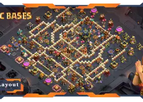 TH17 Top War Base Layout - Clash of Clans Anti-Air Guide #21208