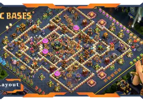 Top TH17 Base: Anti-Air Electro Dragon Layout for Legends #21213