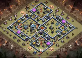 Top TH13 War Base Link: Anti Air/Electro Dragon Defense #21217