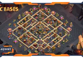 Top TH17 Base: Anti 2 Star Electro Dragon Layout for CWL #21218