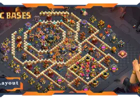 Top TH17 Base Links for War, CWL & Defense - Clash of Clans #21235