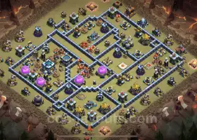 Best TH13 War Base Copy for Clash of Clans - CWL Link #21243