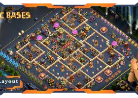 Top TH17 Anti-Trophy Layout & Base Links - Clash of Clans #21245