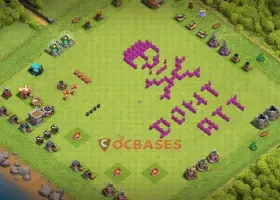 Town Hall 6 Progress Base Guide - Clash of Clans Fun! #21246