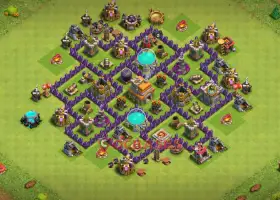 Top Town Hall 7 Hybrid Base: Anti-3 Stars & Trophy Ideas #21250