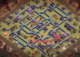 Top Town Hall 15 War Base for CWL | Anti 3 Stars Strategy #21256