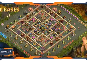 Top TH17 Defense Base: Anti-Trophy & Hybrid Layouts #21265