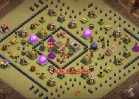 Top Town Hall 8 War Base: Copy Link for Clash of Clans #21266