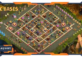 Top TH17 Farming Base: Anti-Air & 3-Star Layouts - COC #21268