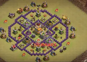 Best Town Hall 7 War Base - Clash of Clans Copy Link #21272