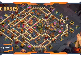 Top War Base TH17 Layouts for Defense & CWL - Clash of Clans #21278