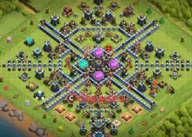 Top Town Hall 13 Farming Base | Clash of Clans Copy Link #21281