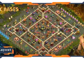 Top TH17 Farming Base for Clash of Clans: Anti 2 & 3 Stars #21285