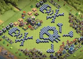 Best Funny TH13 Troll Bases in Clash of Clans - Copy Now! #21289