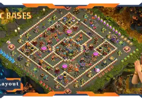 Top TH17 Troll Base & Farming Layouts - Clash of Clans #21315