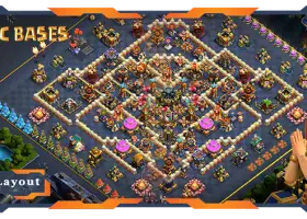 Top Anti 3 Star TH17 Base Layouts - Clash of Clans #21345