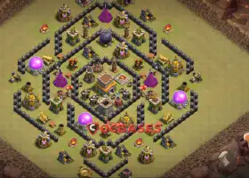 Top Town Hall 8 War Base | Clash of Clans Copy Link #21360