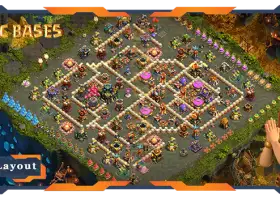 Top TH17 Farming Base Layouts | Anti 3 Stars - COC Guide #21368