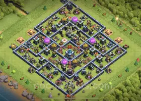 Farming Base TH13 Link: Anti Air Electro Dragon Hybrid #21374