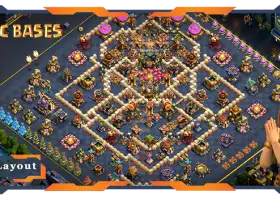 Top TH17 Base Link & Anti 3 Star Layout - Clash of Clans #21389