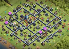 Top TH13 Trophy Base Layout for Clash of Clans #21398