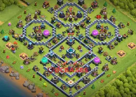 Top Town Hall 13 Farming Base - Copy Link | Clash of Clans #21399