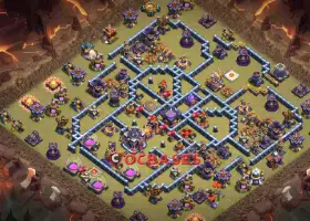 Top Town Hall 15 War Base for Clash of Clans - Anti 3 Stars #21407