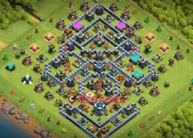 Top Town Hall 13 Farming Base | Copy Link | Clash of Clans #21413