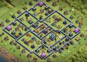 Top Anti 3 Stars TH13 Base Links for Clash of Clans #21421