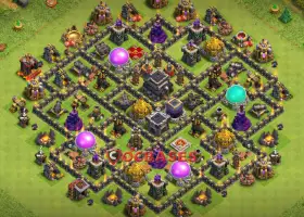 Top Town Hall 9 Trophy Base for Clash of Clans | Copy Link #21440