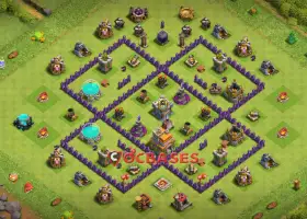 Top Town Hall 7 War Base: Anti-Star Designs & Strategies #21463