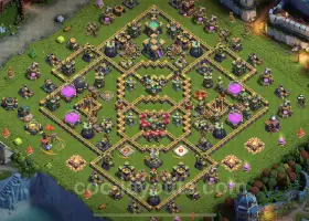 TH14 Farming Base: Hybrid Layout with Anti-Everything #21464