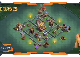 Best Builder Hall 4 Base Layout & Link - Clash of Clans #21475