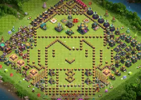 Top Funny TH14 Troll Bases - Clash of Clans Art & Links #21494